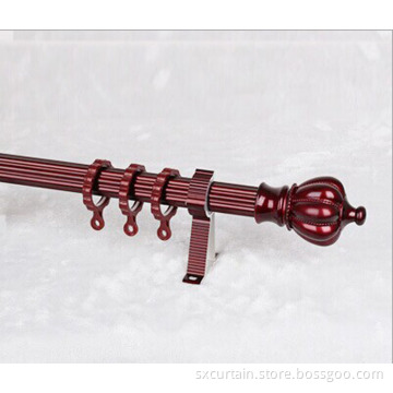 Crown Shape Metal Curtain Rod Decorative Rod